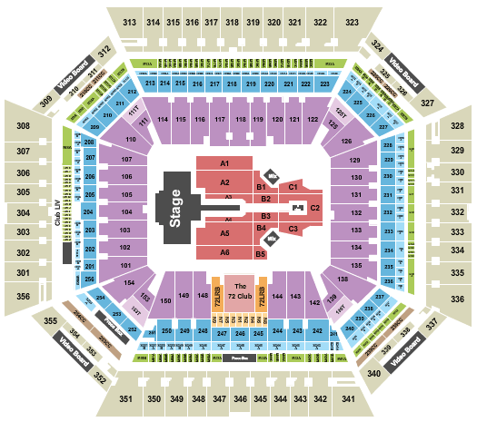 Hard Rock Stadium Shakira Seating Chart